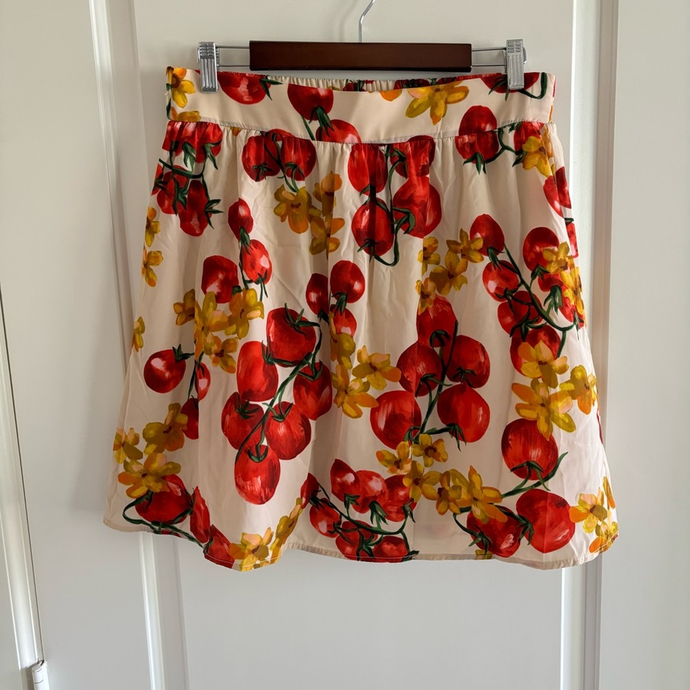 Everly tomato skirt